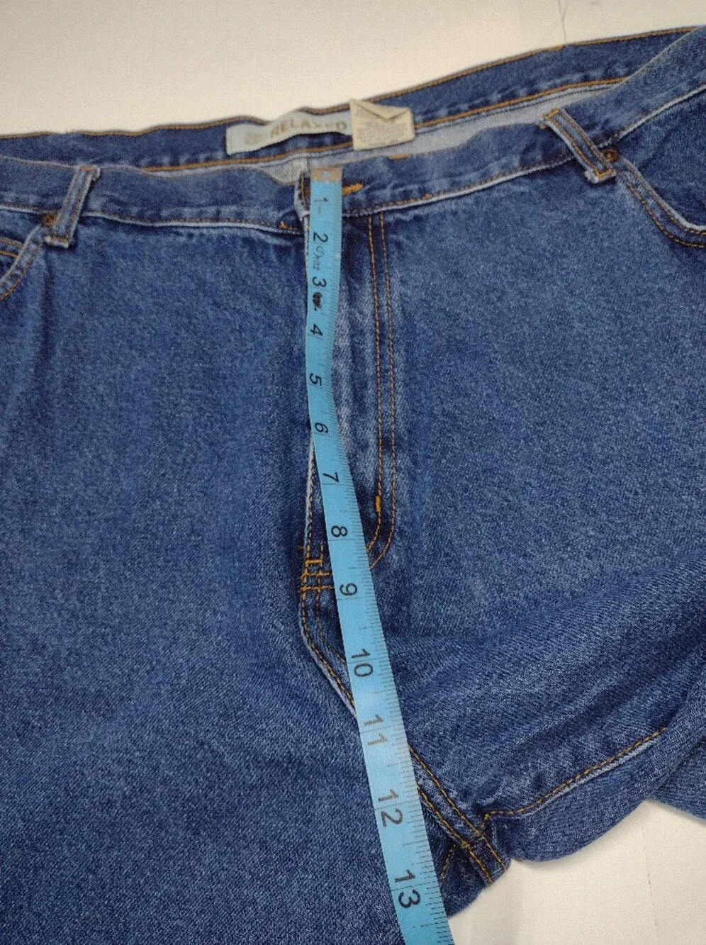 Faded Glory Men's jeans Dark Blue Denim Shorts. (46)